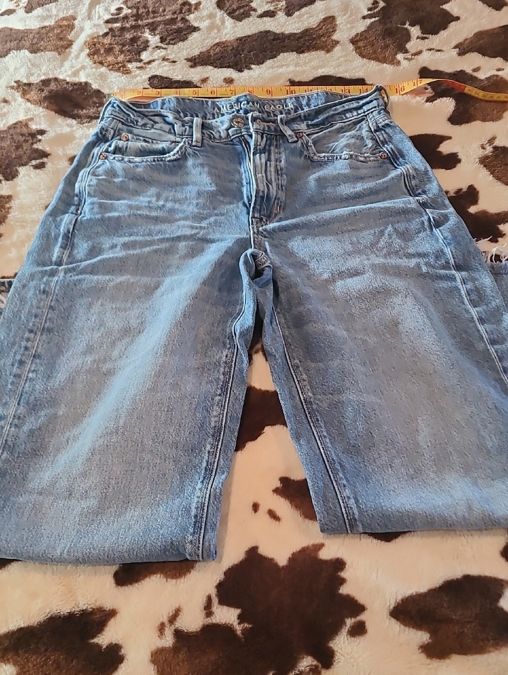 American Eagle Outfitters High-Rise Baggy Wide Leg Jeans